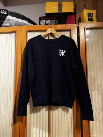 Wood Wood Pullover - Dunkelblau, Top Zustand! Grösse S