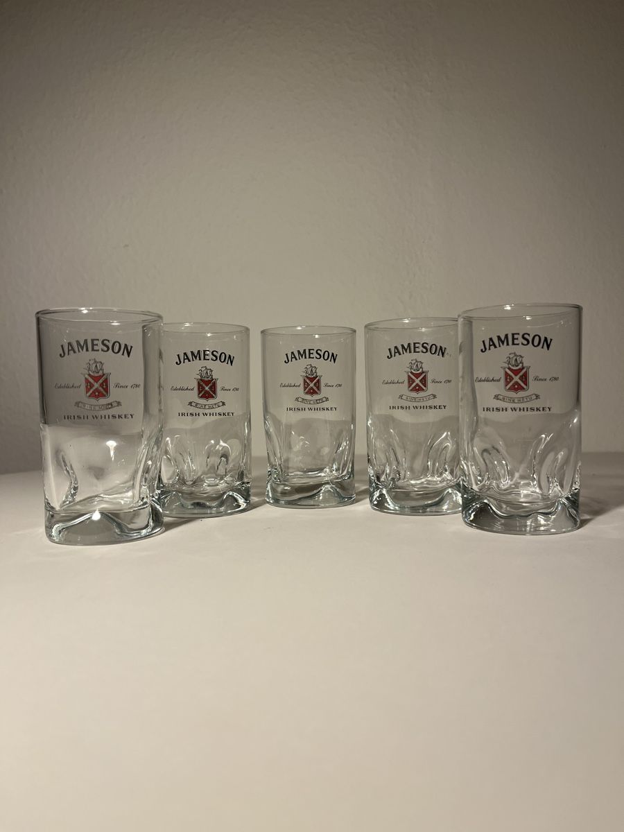 Bicchieri: 5 verres à Whisky Jameson – Usato da La Chaux-de-Fonds venduto da vert_j 1