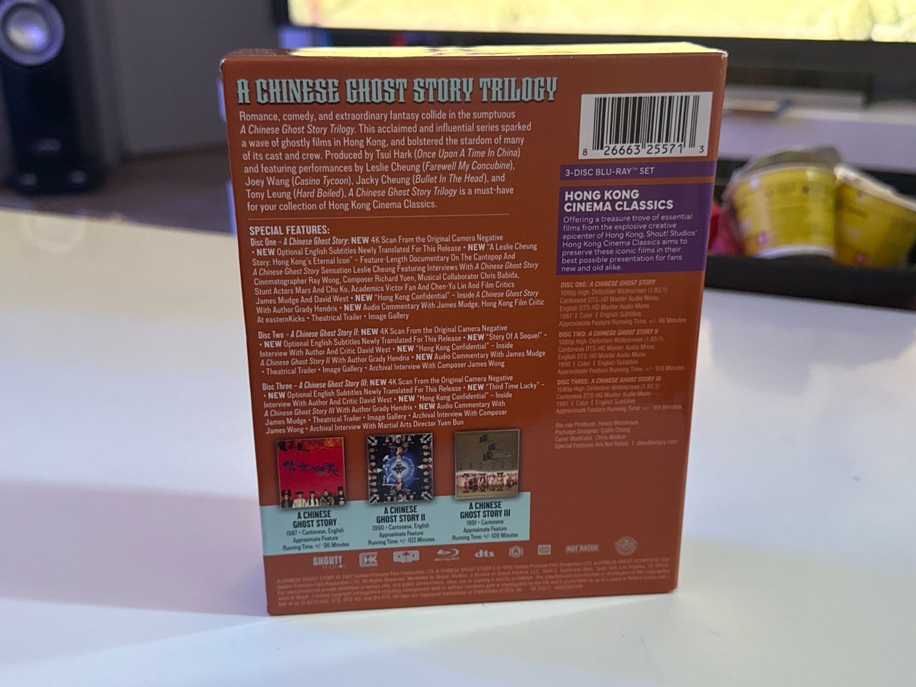 Tutti i DVDs: A Chinese Ghost Story Trilogy Box-Set Region A – Nuovo (secondo la descrizione) da Allschwil venduto da meeresperle 1