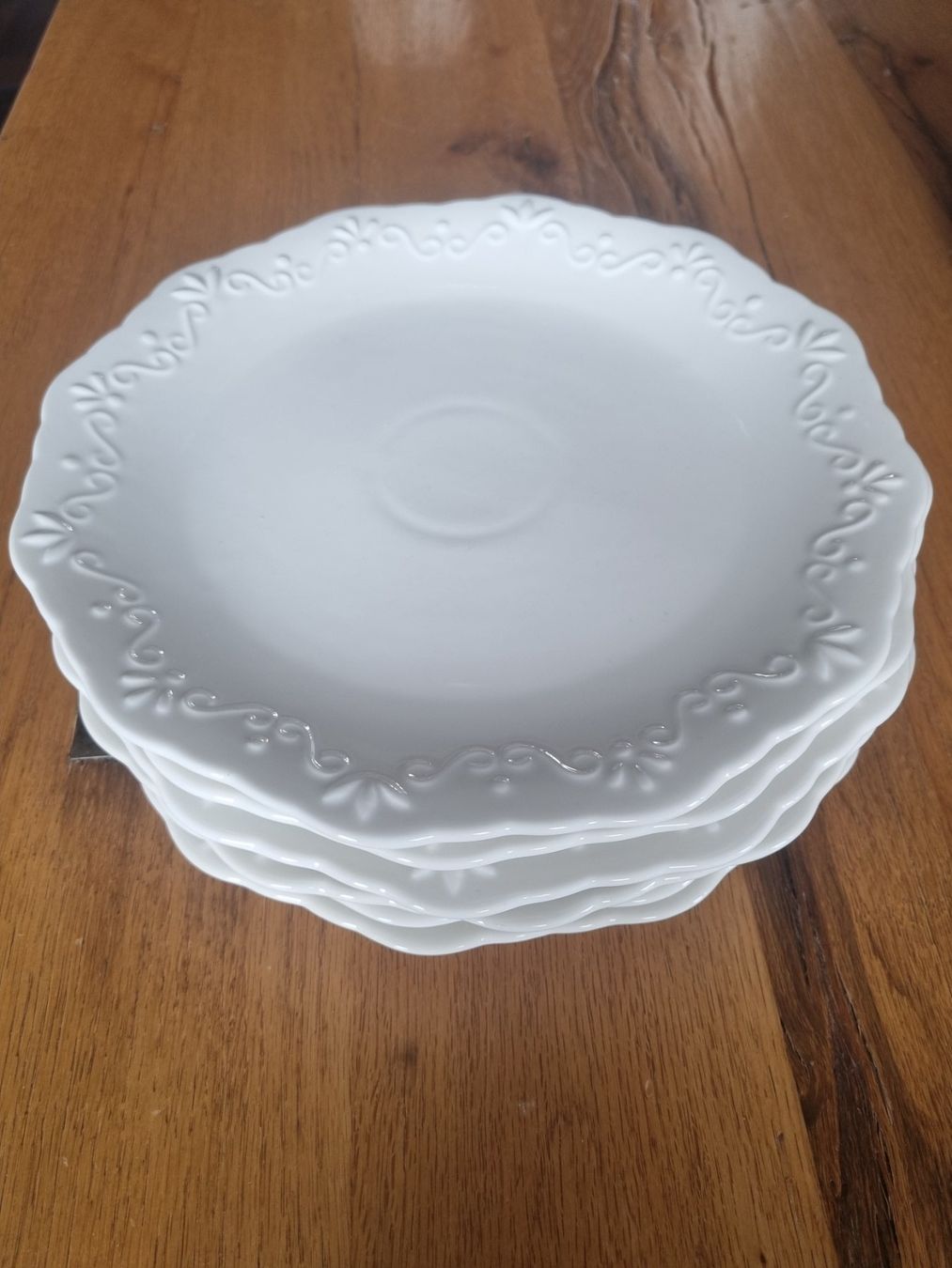 Piatti: 6x weisse Chic Antique Speiseteller – Usato da Zürich venduto da ste_2t8q 2