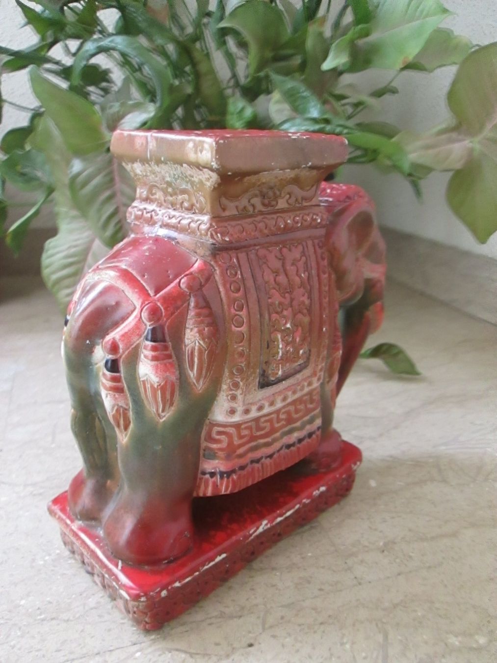 Figurines: Majolika-Elefant – D'occasion à Sementina par babucia 2