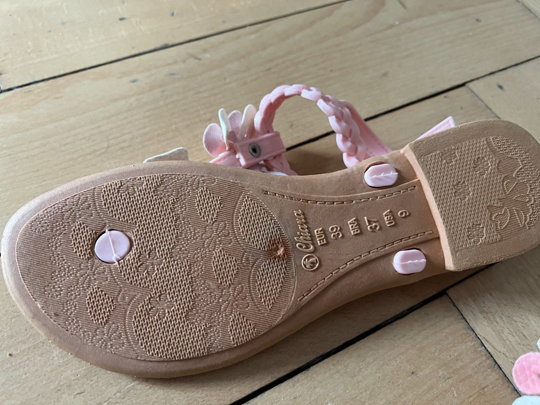 Scarpe da donna: Latschen Gummi, rose Gr. 38/39 – Usato da Oensingen venduto da katepe 4