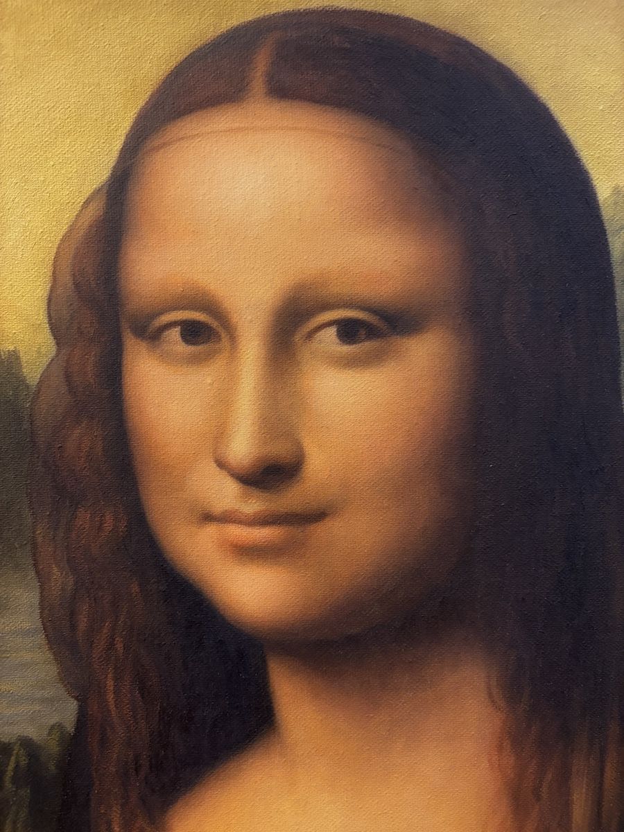 Dipinti: Mona Lisa handgemalte Kopie – Usato da Zürich venduto da horoffra 3