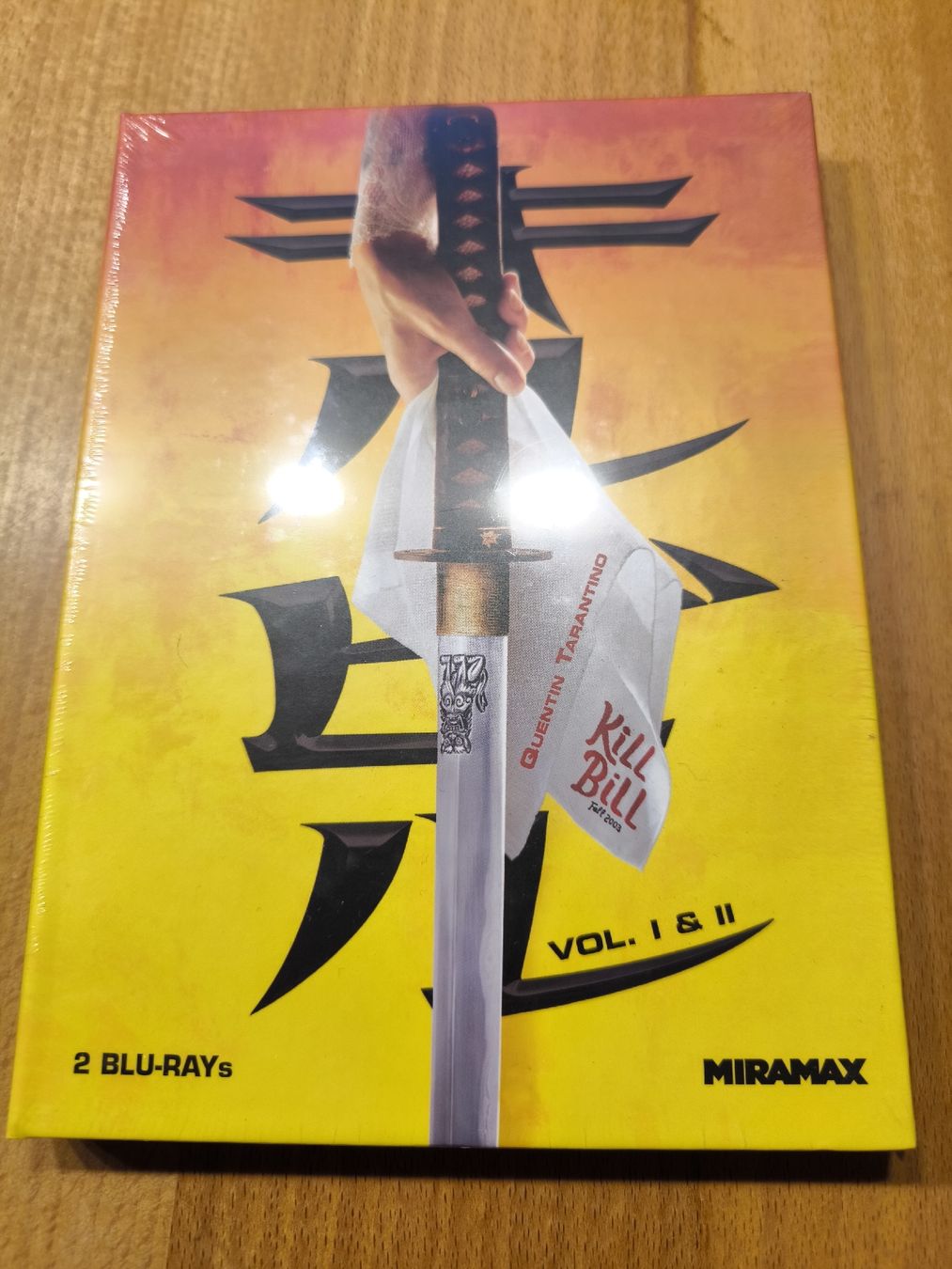 Tutti i DVDs: Tarantino's KILL BILL Volume 1&2 Mediabook – Nuovo e nell'imballaggio originale da Dürnten venduto da Nexomynon