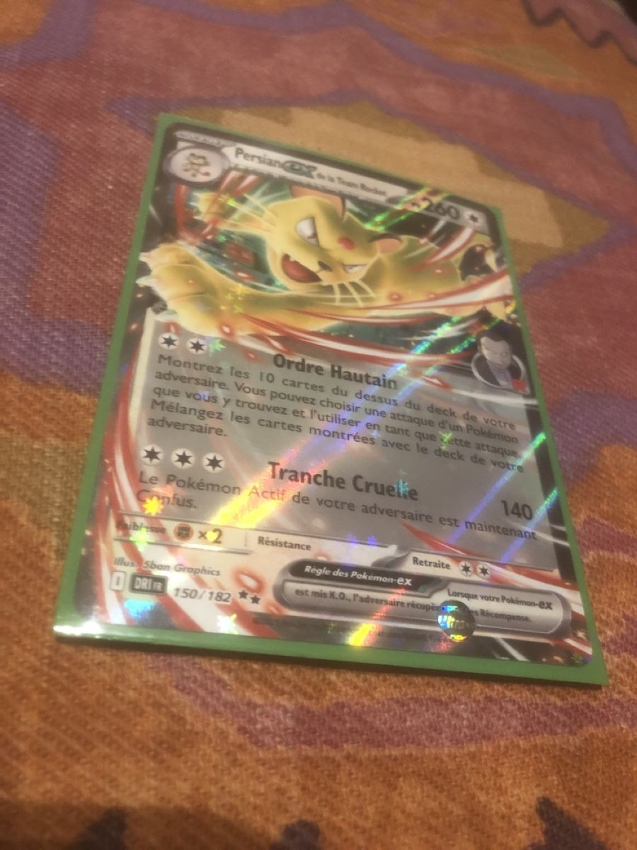 Pokémon Cartes à collectionner: Persian ex de la Team Rocket (FR) – Neuf (Voir description) à Lausanne par fransadpop