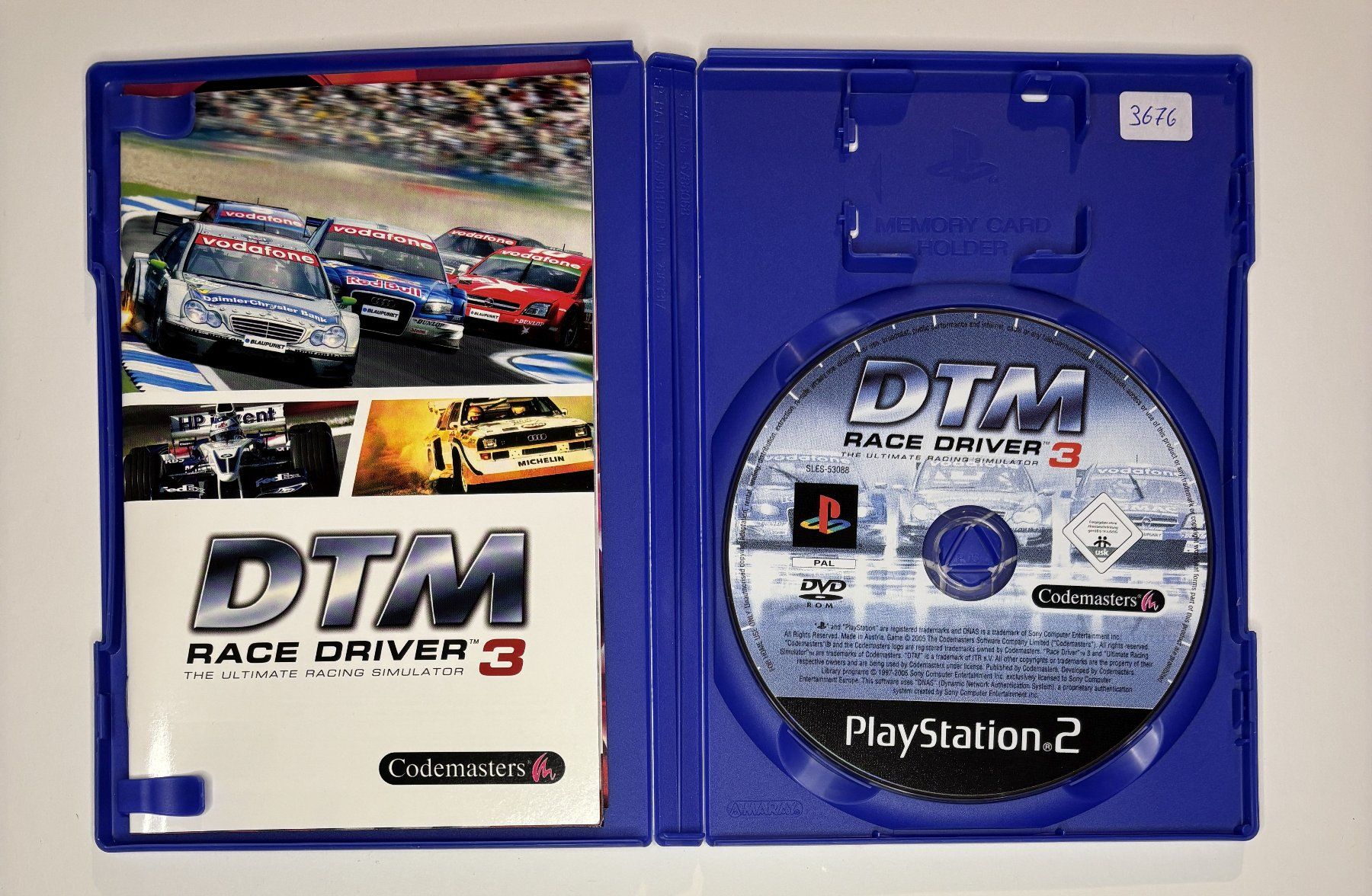 Spiele: PS2 - DTM Race Driver 3 – Gebraucht aus Allschwil von Bullach 1
