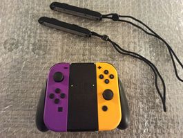 Original Nintendo Switch Joy-Con Set (Neon Purple/Orange)TOP
