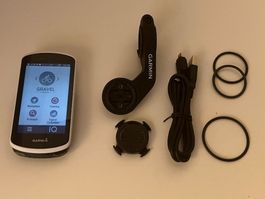 Garmin Edge 1030 GPS Fahrradcomputer, mit Zubehör