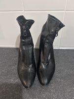 Bottines Zara Femme T37 Noires Élégantes—Portées, Bon État 5