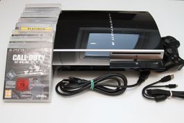 Sony Playstation 3 fat (PS3) mit Spielen