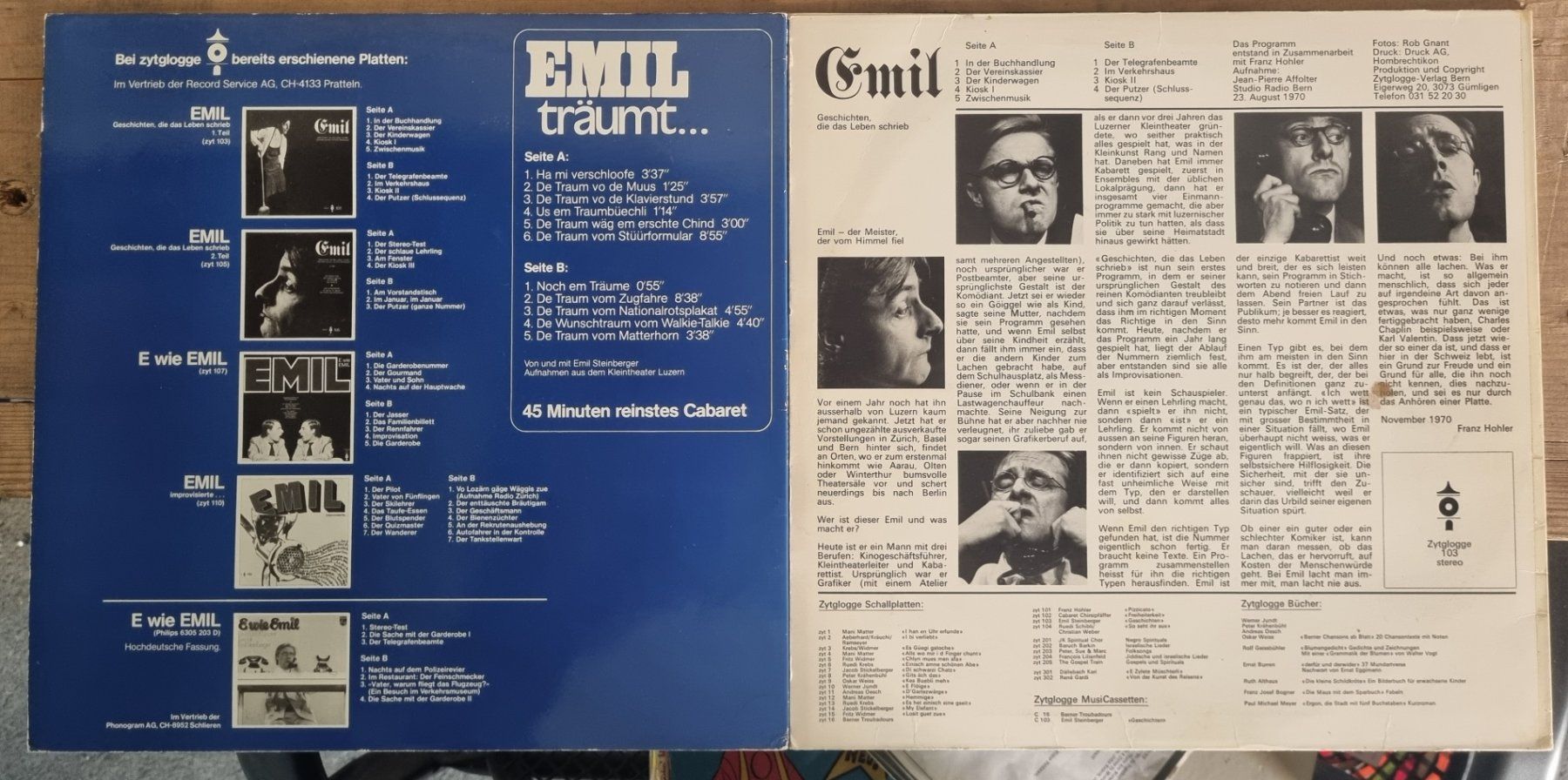 Schallplatten: Emil Steinberger – Gebraucht aus Döttingen von Mrjoe 1