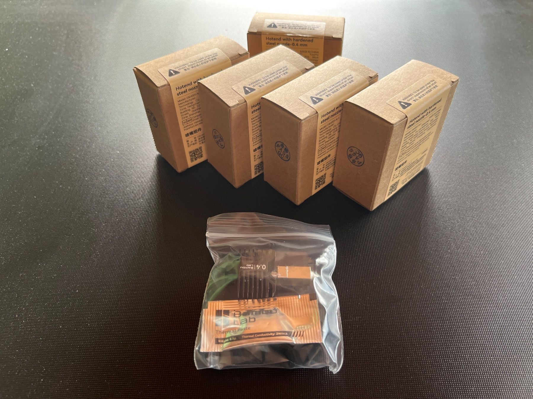 Bambu Lab Stampanti 3D: 5stk. Bambu Lab X1C Hotend/Düse – Nuovo e nell'imballaggio originale da Reigoldswil venduto da leonie.18