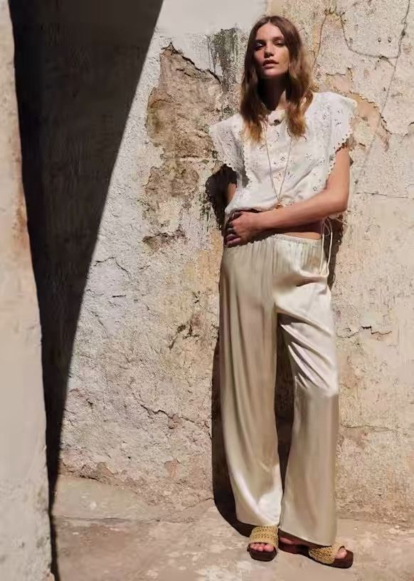 Sezane Hosen: Sezena Silk pant – Neu (gemäss Beschreibung) aus Zürich von Meiyi_zurich2021