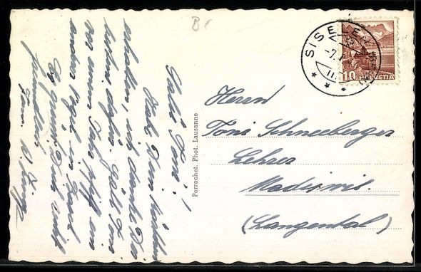 Cartoline postali: AK Siselen, Ortsansicht – Usato da Berlin venduto da bartko-reher 1