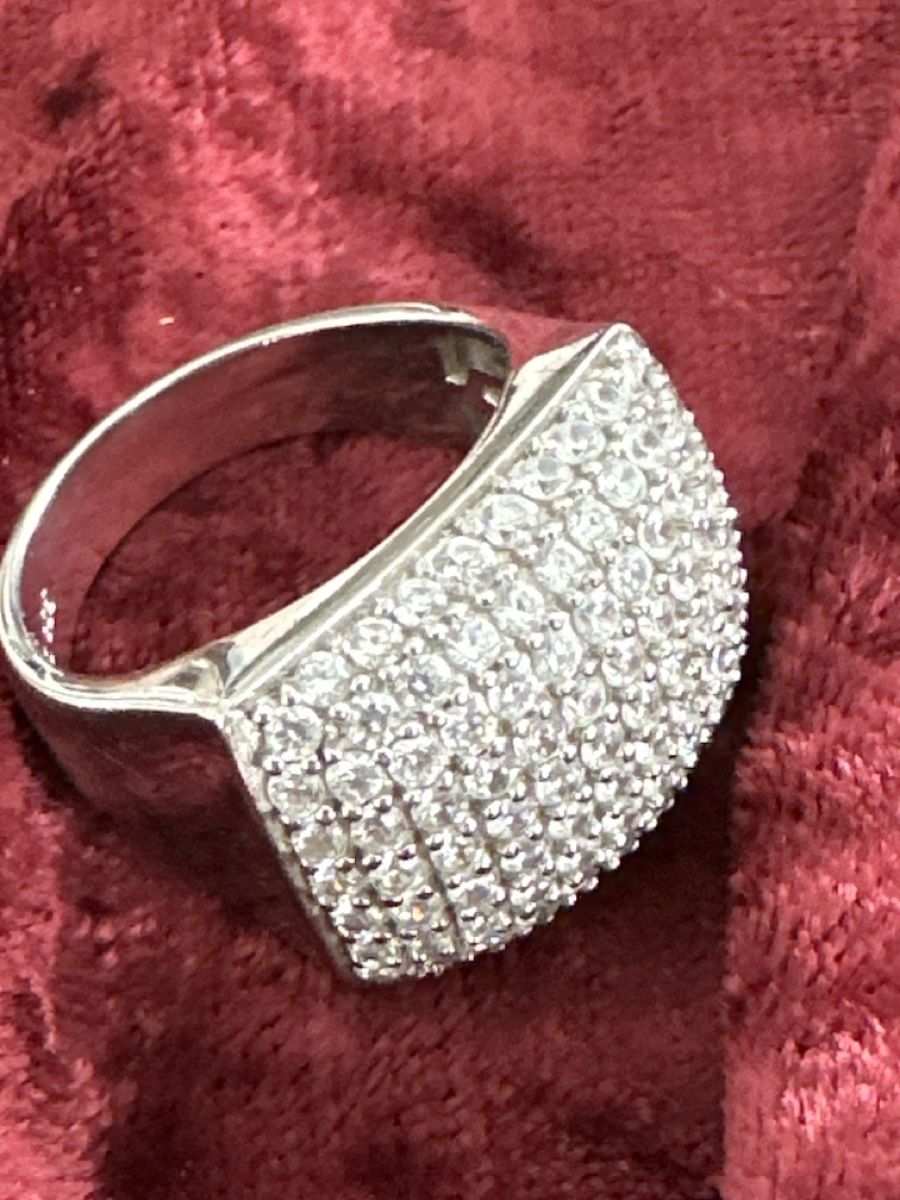 Anelli: Ring 925 Silber mit Zirkonias – Usato da Trüllikon venduto da angela4444