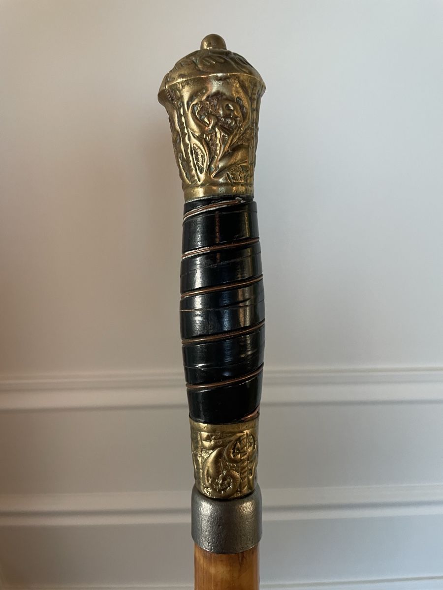Sonstiges zum Sammeln & Seltenes: Ancienne épée fourreau canne en bambou bel objet curiosité – Gebraucht aus Tramelan von La_mine_d_art 2