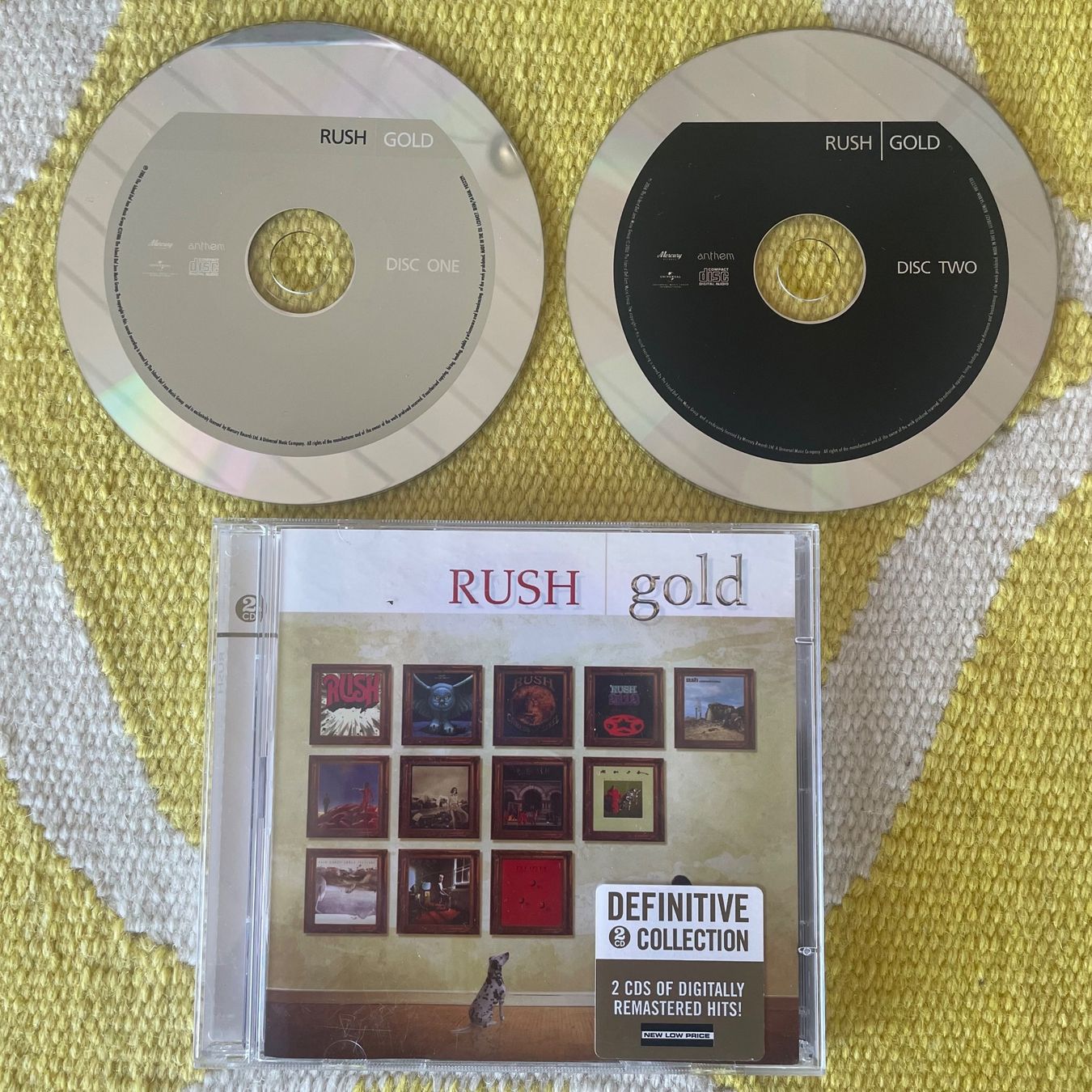 CDs: RUSH-2CD GOLD DEFINITIVE COLLECTION – D'occasion à Rorschacherberg par CD-Roli