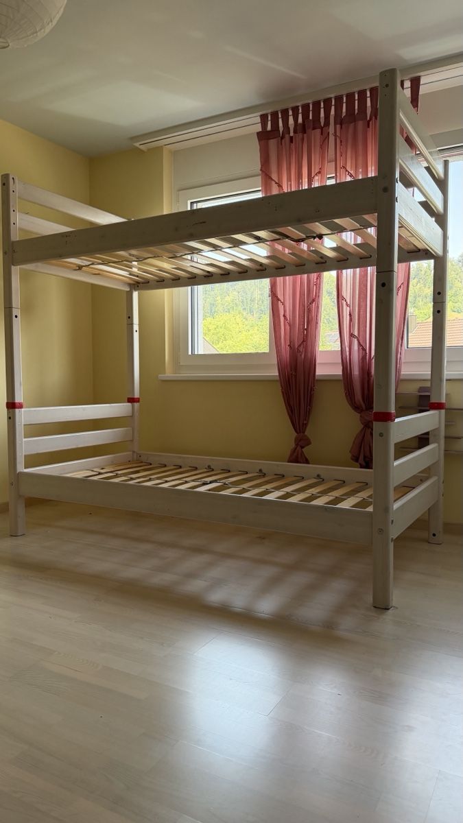 Letti: FLEXA Hochbett weiss Holz gebraucht – Usato da Turbenthal venduto da Ma_W