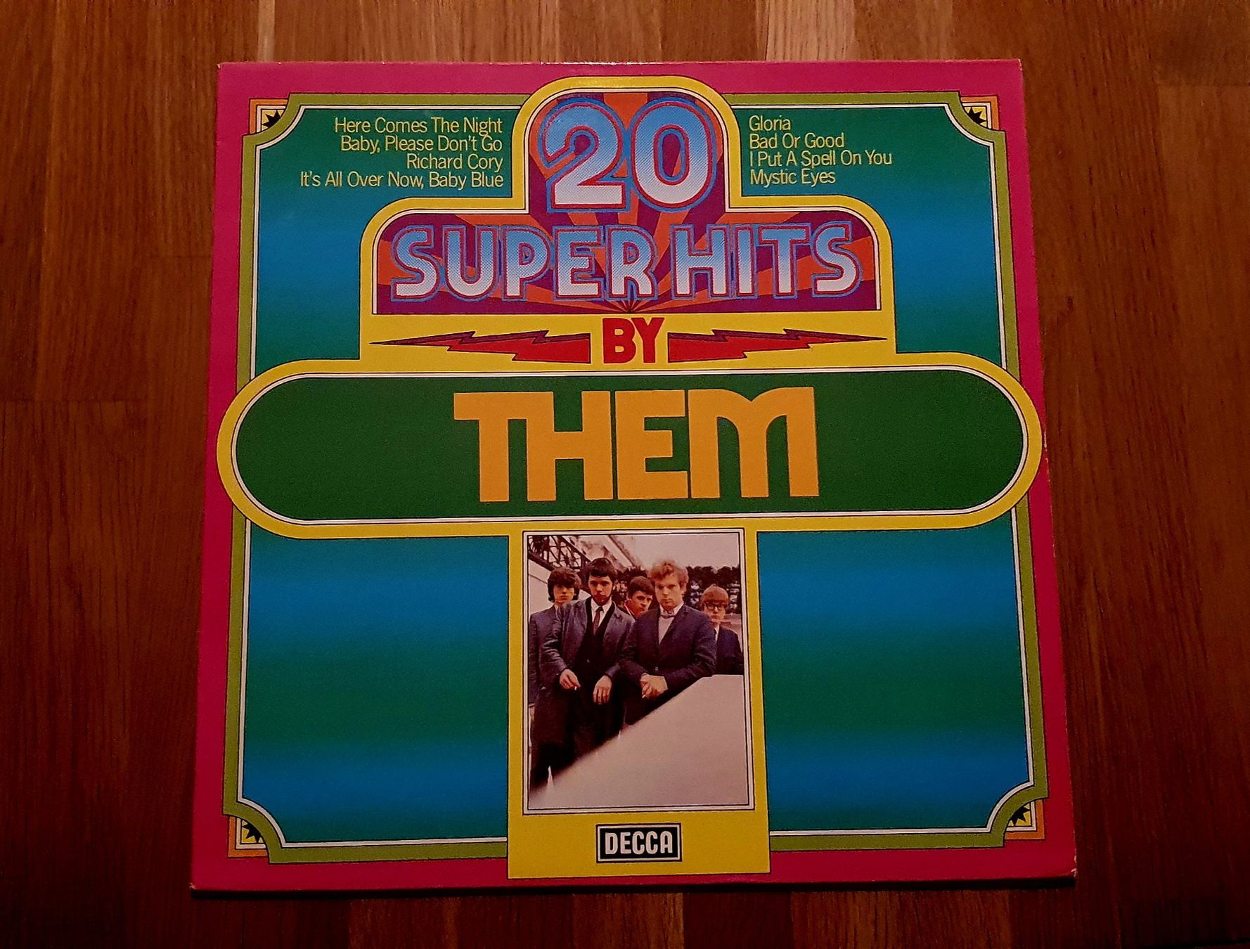Dischi in vinile: THEM (Van Morrison) 20 Super Hits, LP, TOP! – Usato da Kreuzlingen venduto da Cdschlumpf