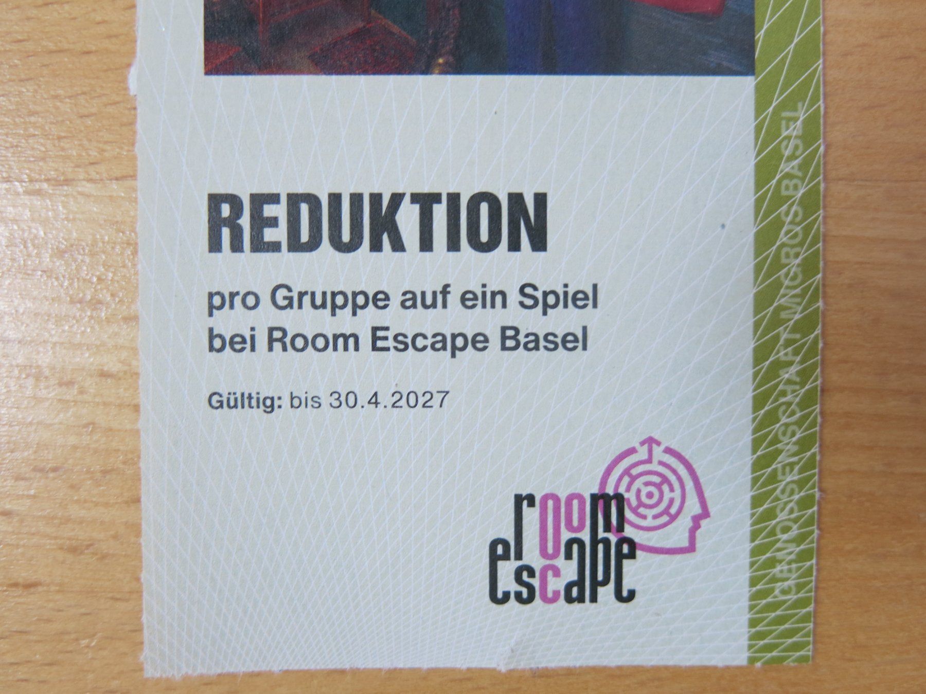 Buoni: 25.-- Rabatt Room Escape Basel – Nuovo (secondo la descrizione) da Sissach venduto da kaupa