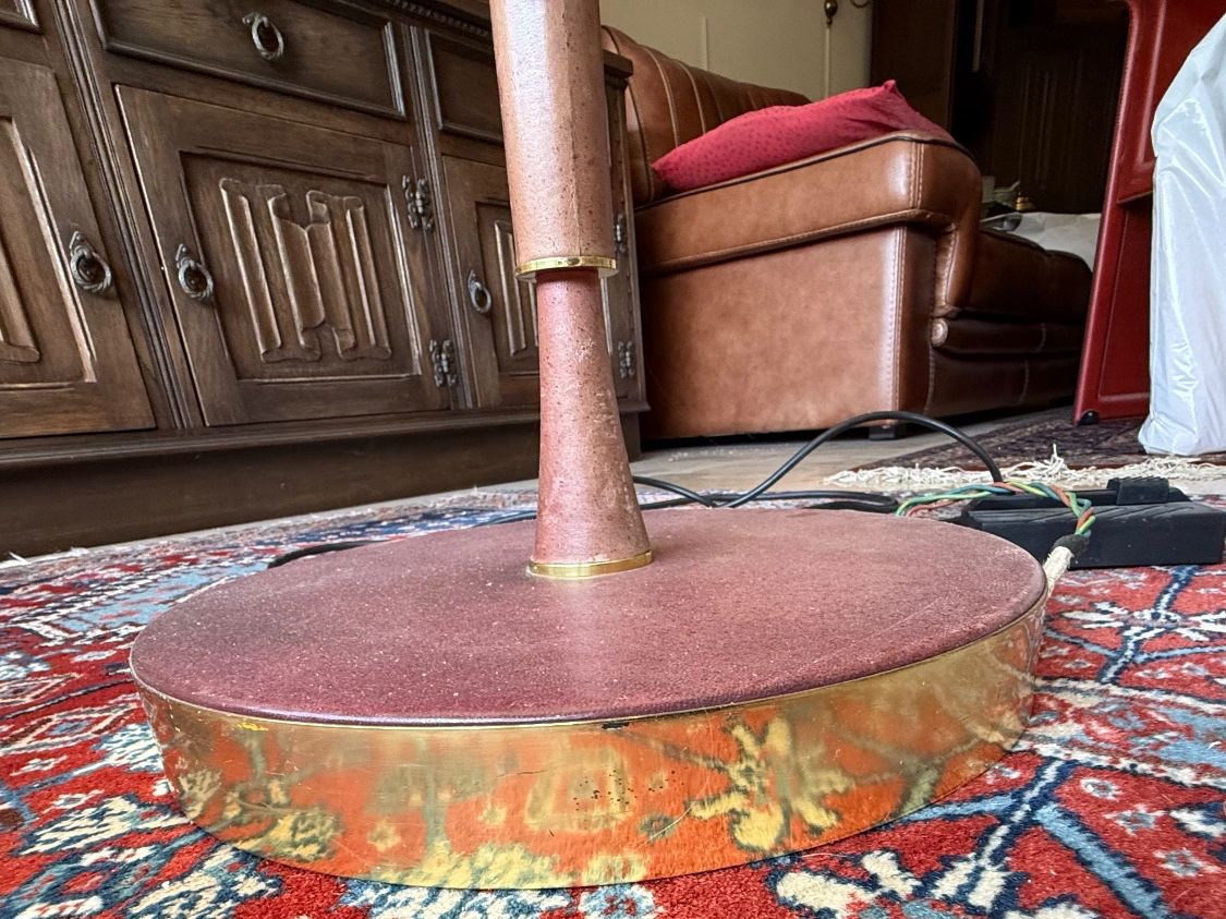 Lampade: Stehlampe 70er Jahre Messing Retro – Usato da Itingen venduto da uhu777 9