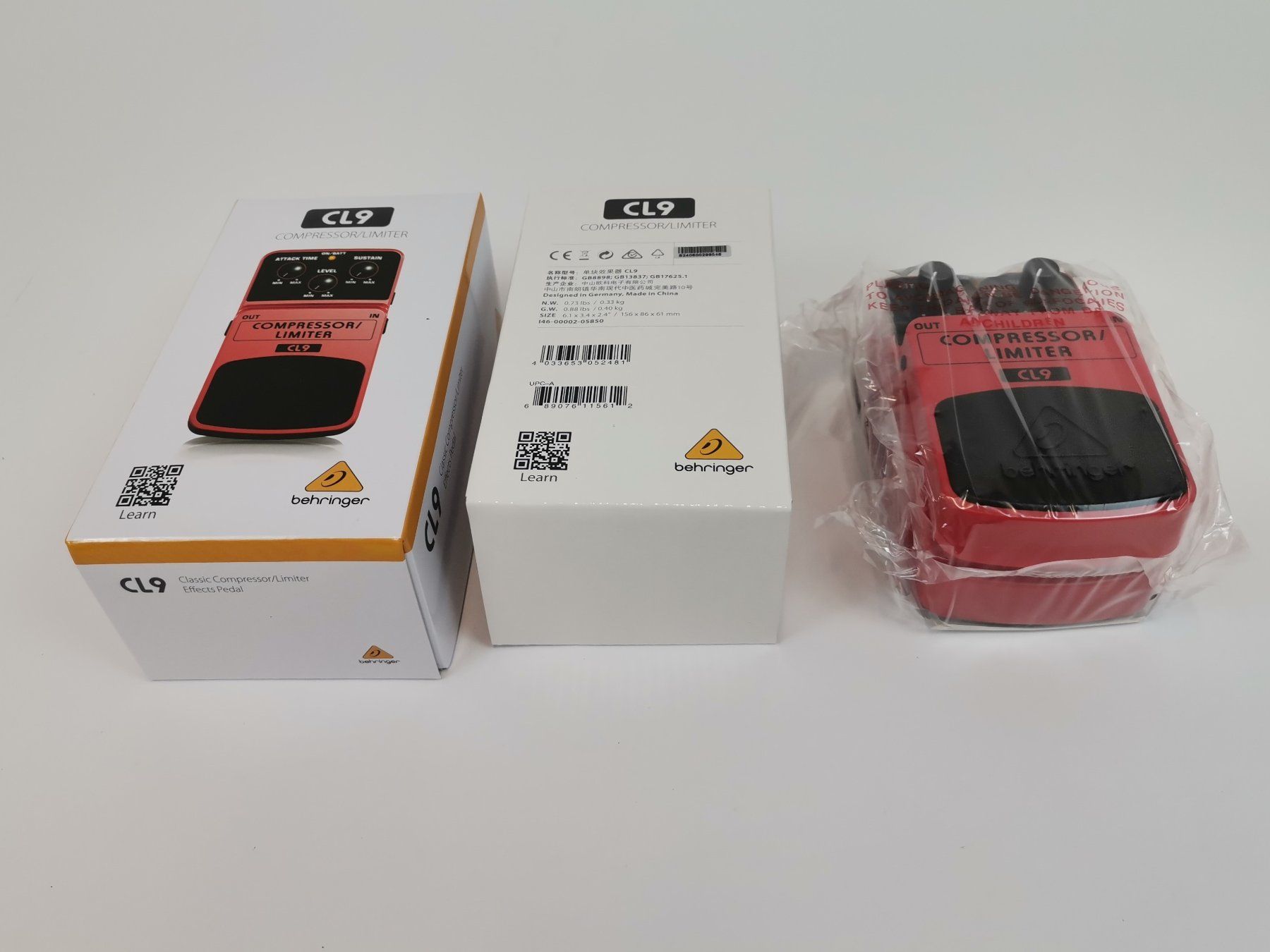 Equalizzatori: BEHRINGER Gitarren-Effektpedal CL9 – Nuovo e nell'imballaggio originale da Schaffhausen venduto da Restwert_SH 1