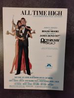 James Bond, Octopussy, Notenblatt, All Time High