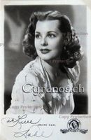 Arlene Dahl (1925-2021) Schauspielerin - Autogramm