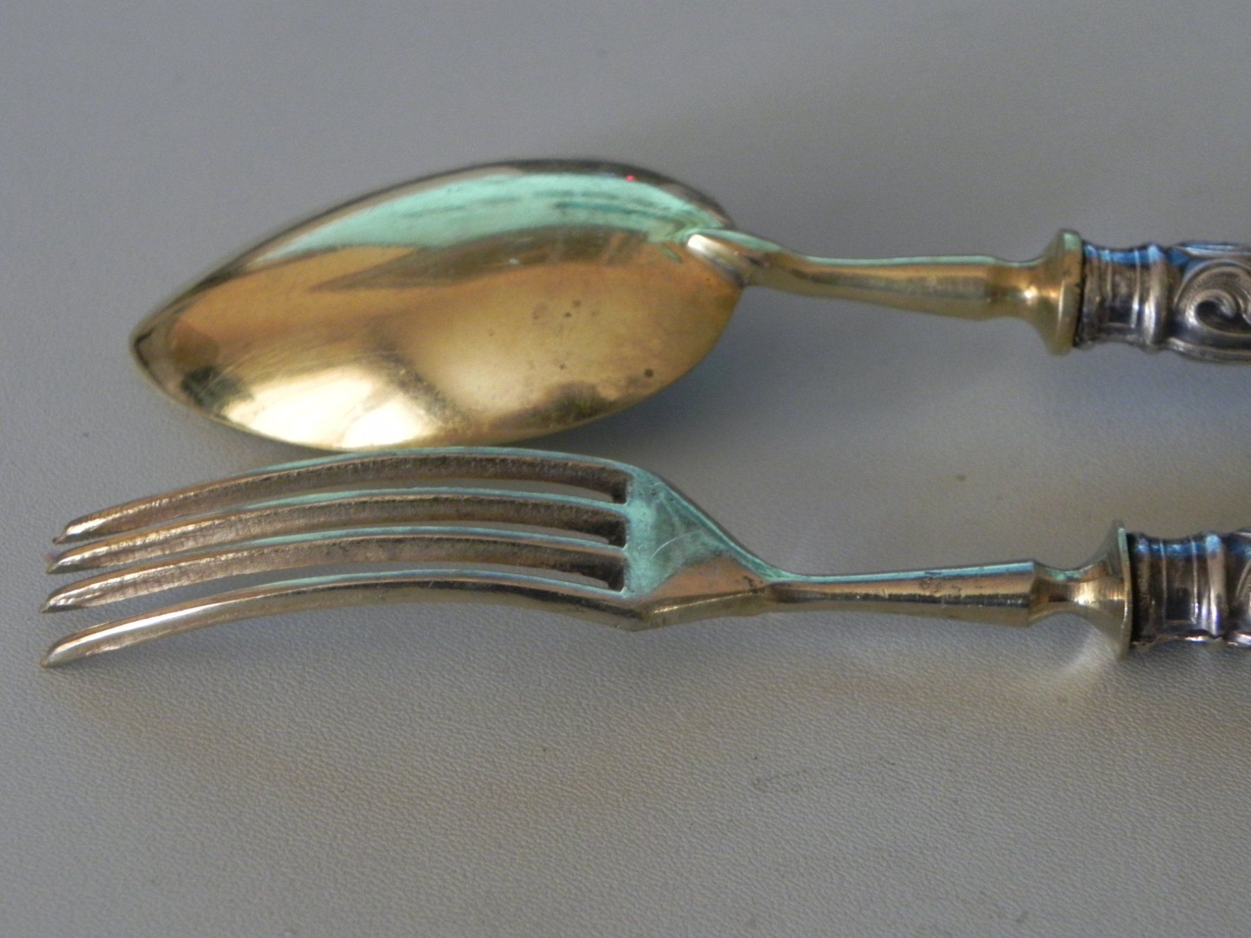 Set di posate: Besteckset 800 Silber / vergoldet – Usato da Minusio venduto da Lory64 4