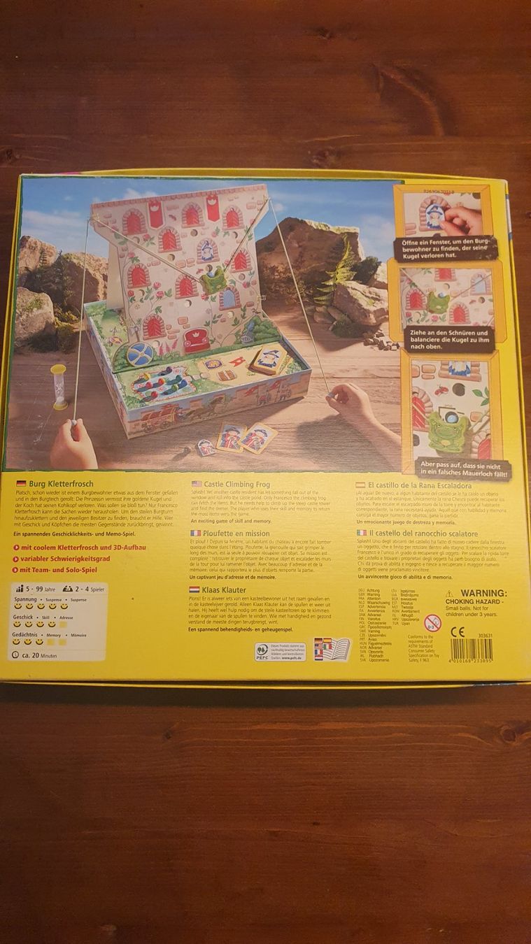 Haba Giochi: HABA Burg Kletterfrosch – Usato da Bern venduto da Iris10 5