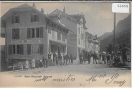 Saint Gingolph - Douane Suisse/France - animee