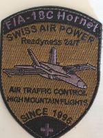 Swiss Air Force FA-18 air trafic kontrol neu Klett