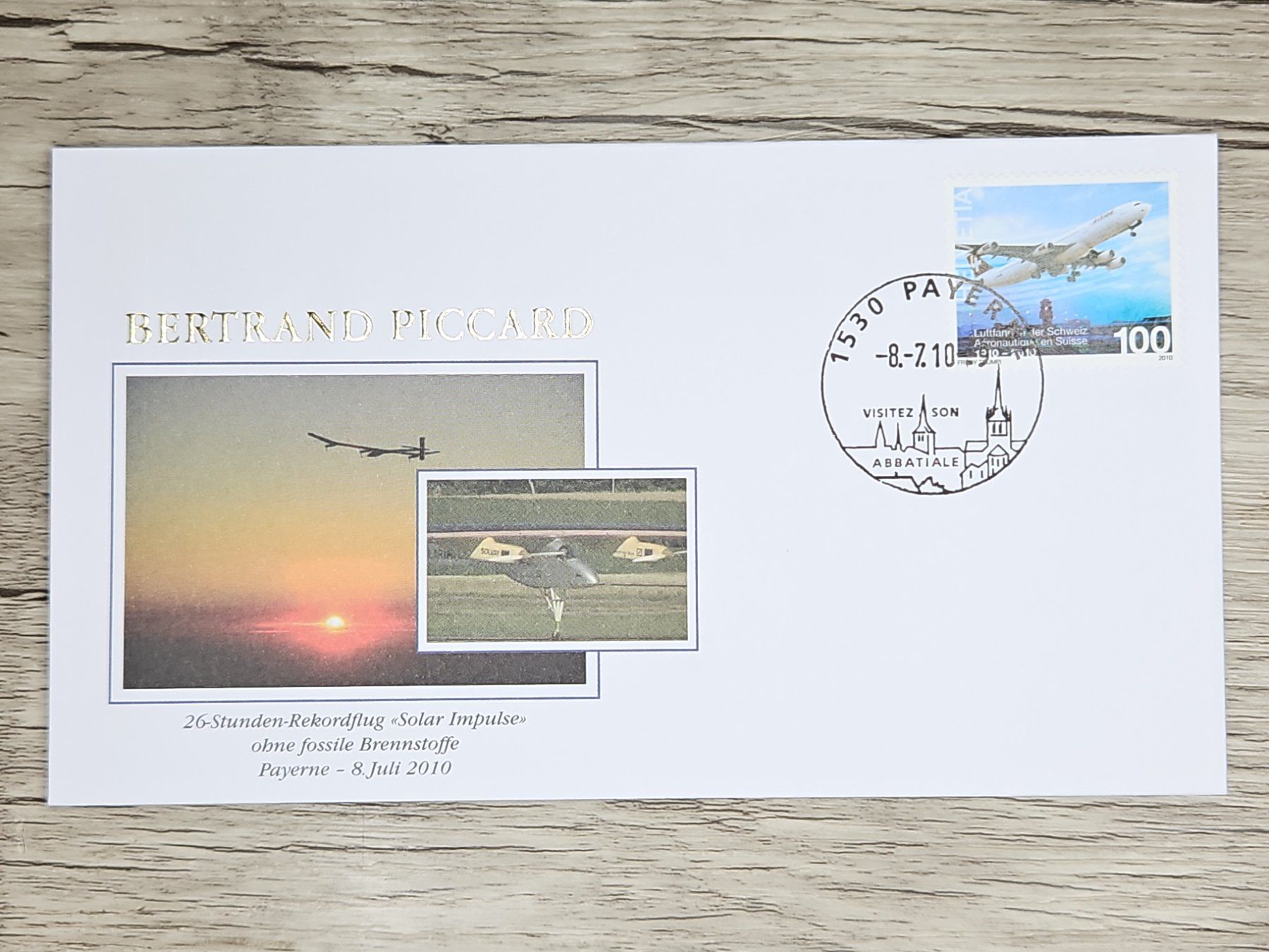 Tutti i francobolli: CL03 Enveloppe + Timbre Suisse 2010 – Usato da Cousset venduto da Patrick_Collections