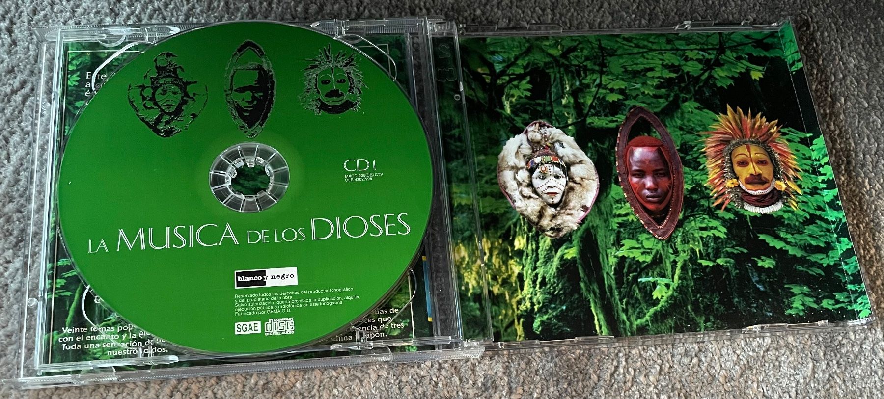 CDs: 2 CDs La Musica de los Dioses – Gebraucht aus Küsnacht ZH von Haus65 3