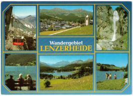 Lenzerheide - 6 Bild AK