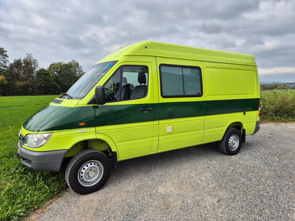 Mercedes Sprinter 314 4x4 Kastenwagen Camper Gebraucht In M nsingen 