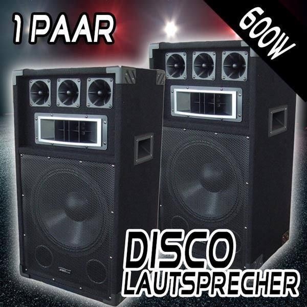 Altoparlante: 1 Paar Shockware Disco-Boxen, 12" Bass – Nuovo e nell'imballaggio originale da Oberbüren venduto da Bindi2