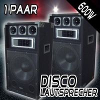 1 Paar Shockware Disco-Boxen, 12" Bass