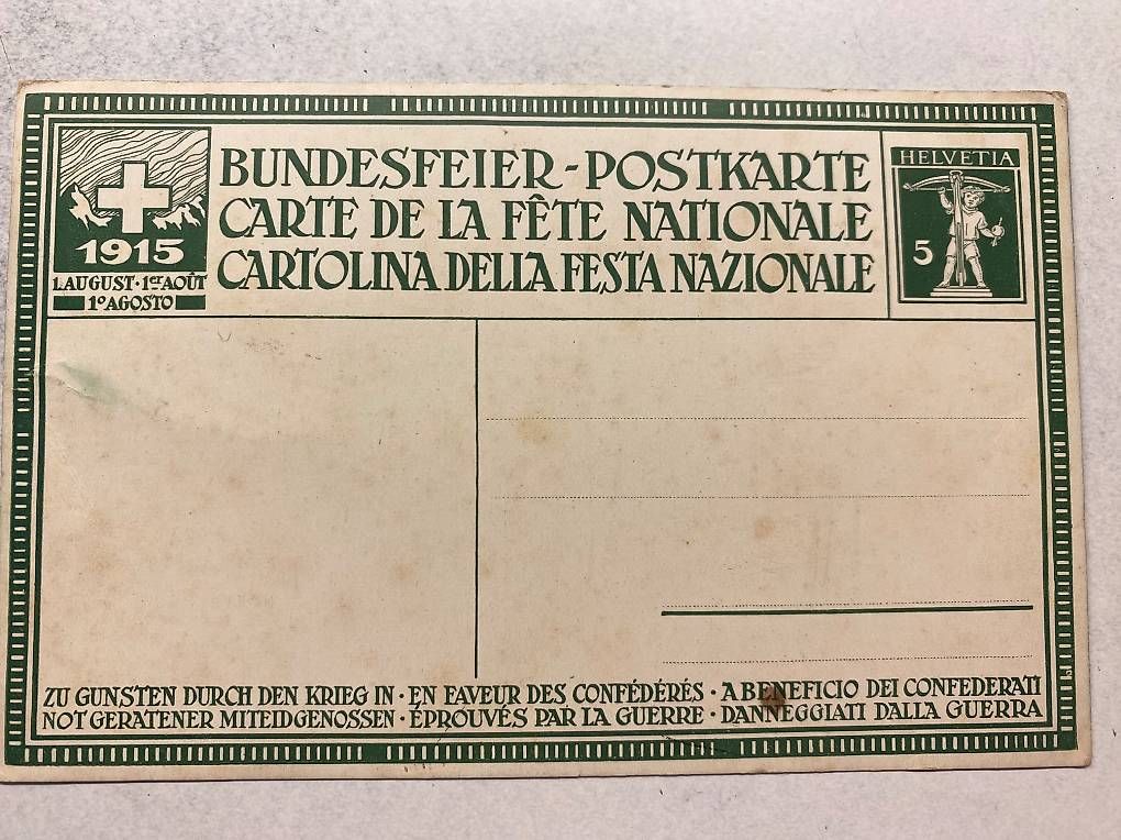 Cartoline postali: Carte postale ancienne  – Usato da St-Blaise venduto da NSUTT1953 1