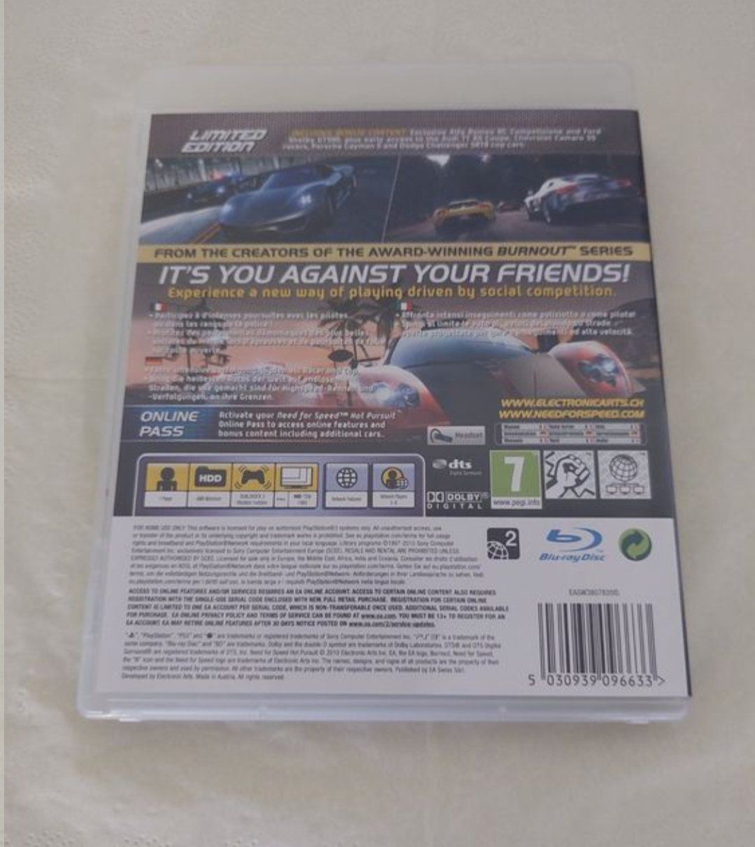 Giochi: Need for Speed Hot Pursuit PS3 – Usato da Köniz venduto da Gamecollect 1