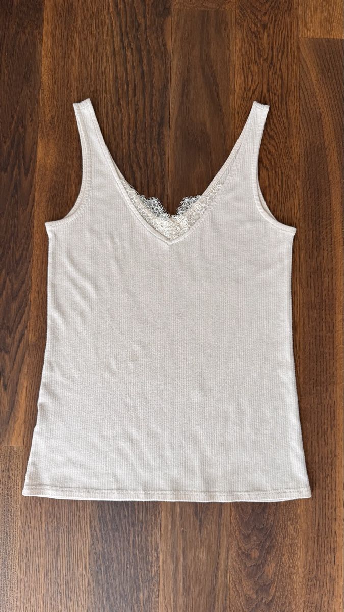 Tops: Top Damen Gr. S mit Spitze cremefarben – Gebraucht aus HORGEN von vladibarca10 2