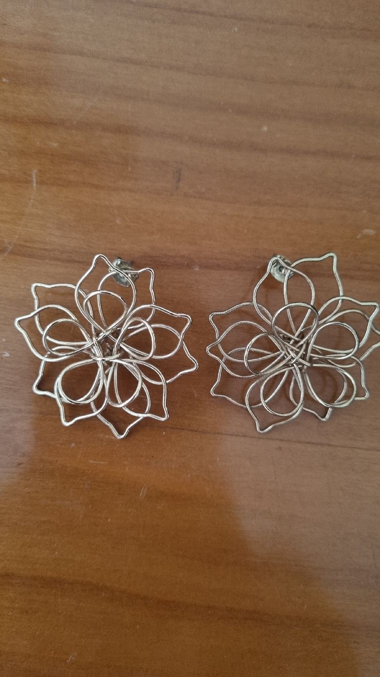 Orecchini pendenti & Orecchini a lobo: Tolle Modeschmuck Ohrringe in Blumenform, Neu – Nuovo (secondo la descrizione) da Oftringen venduto da MalousAllerlei