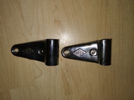 EBR Lampenhalter verchromt.
