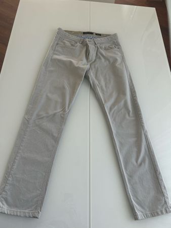 Massimo Dutti Casual Fit Trousers Beige Size EU 40