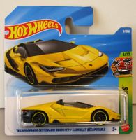 HOT WHEELS LAMBORGHINI CENTENARO ROADSTER/CABRIOLET - JJH80