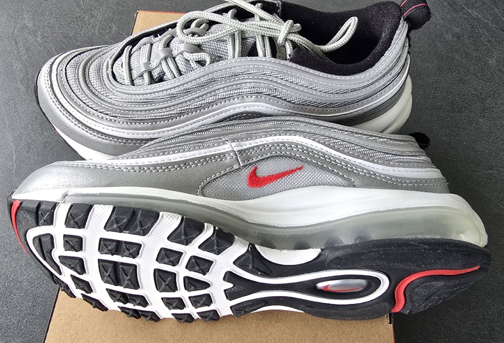 Nike Scarpe da donna: Nike Air Max 97 Silber Größe 38 neu – Nuovo e nell'imballaggio originale da Weil am Rhein venduto da stenzer 2