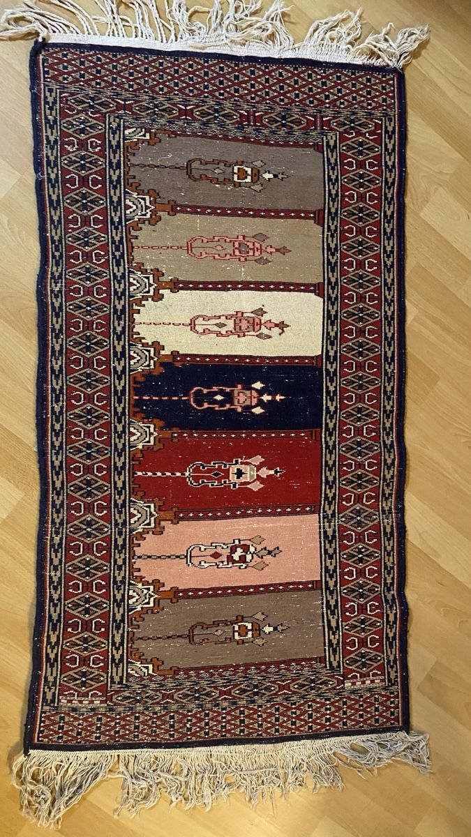 Tapis: Orientteppich/ Kelim Teppich mit Fransen  – D'occasion à Zürich par Timi80 8