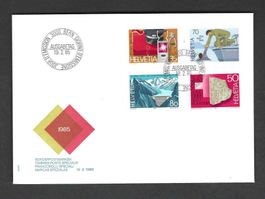 CH FDC Satz 1985