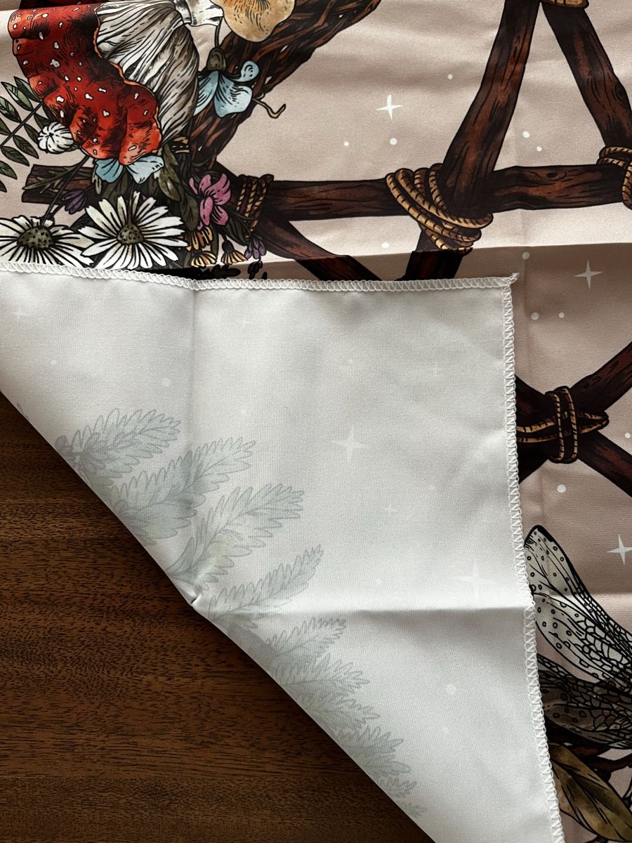 Alle Dekorationen: Altartuch mit Pentagramm – Neu und originalverpackt aus Gams von Mariawicca 3