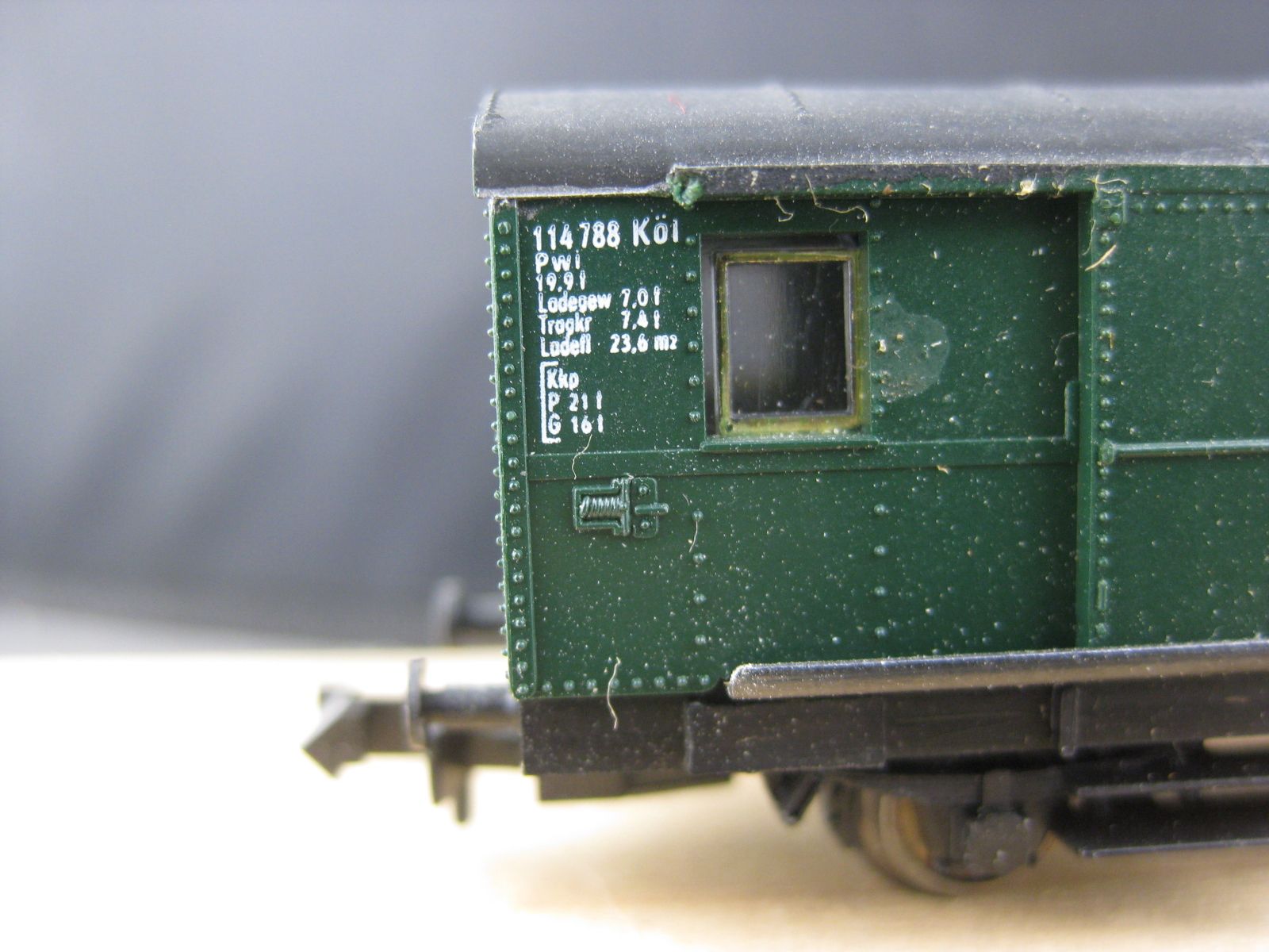 Fleischmann Modellini di ferrovie: Fleischmann DB Gepäckwagen – Usato da Malters venduto da Marosko 1